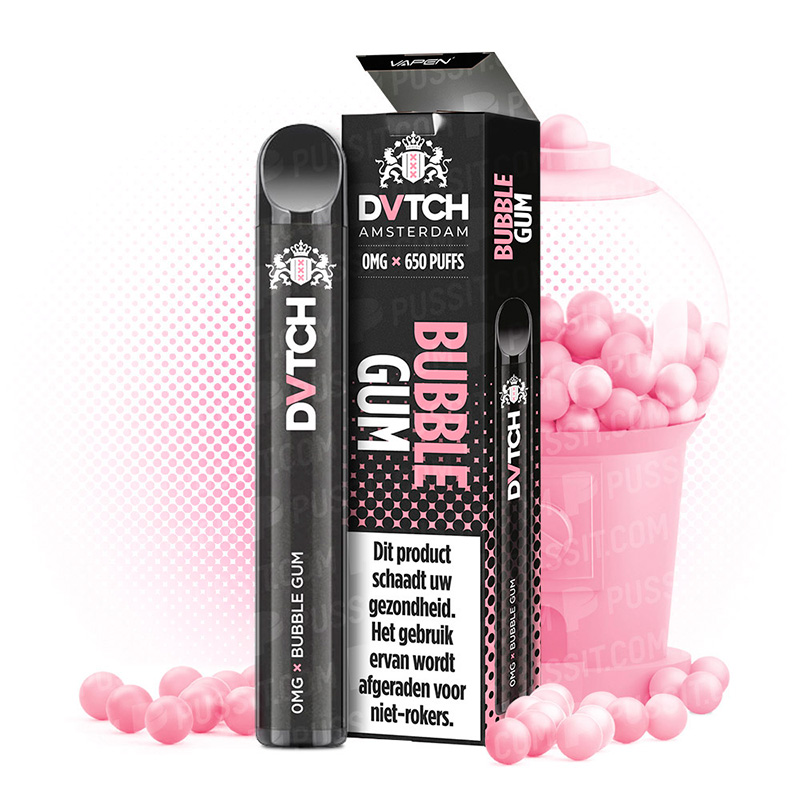 DVTCH - Bubble Gum sähkötupakka 0mg