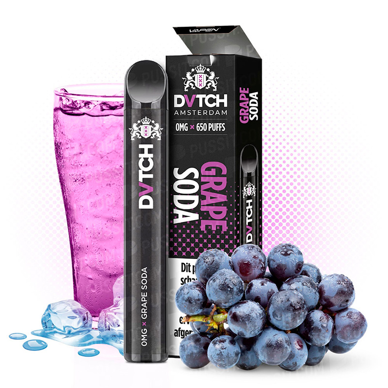 DVTCH - Grape Soda sähkötupakka 0mg