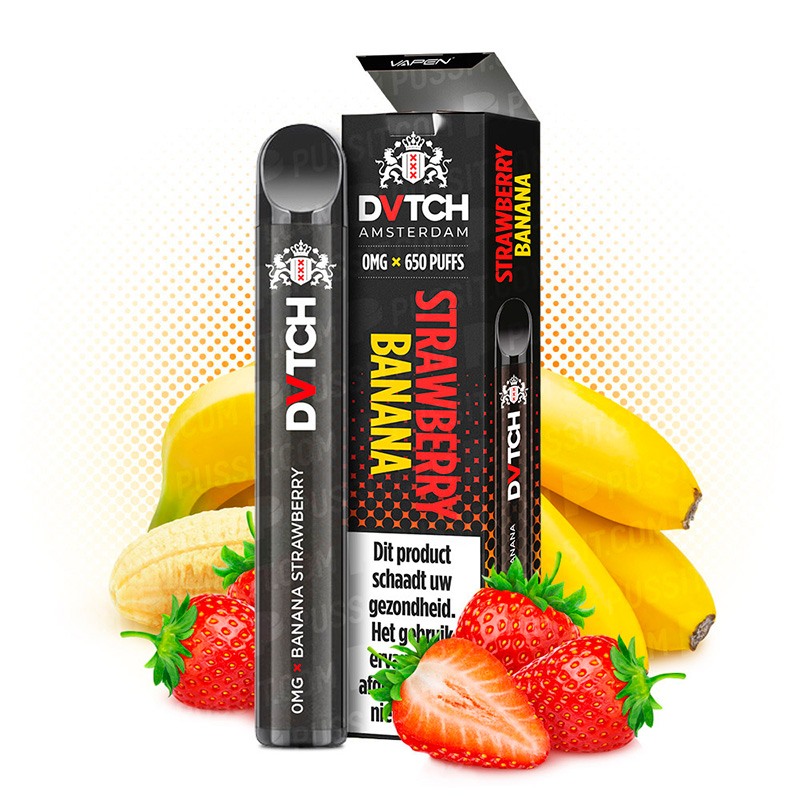 DVTCH - Strawberry Banana sähkötupakka 0mg