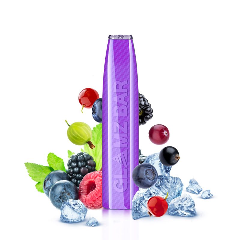 Glamz Bar - Mixed Berries Vape 0mg