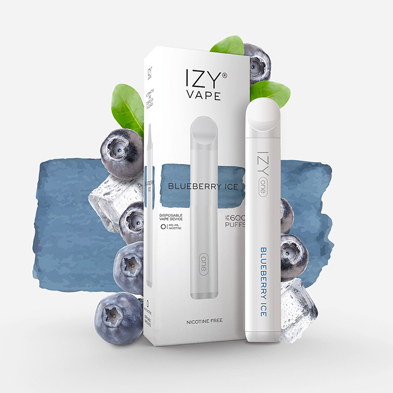 Izy Vape - Blueberry Ice 0mg