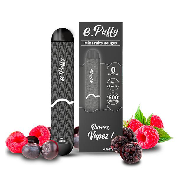 E.Puffy - Mixed Red Fruits Vape 0mg