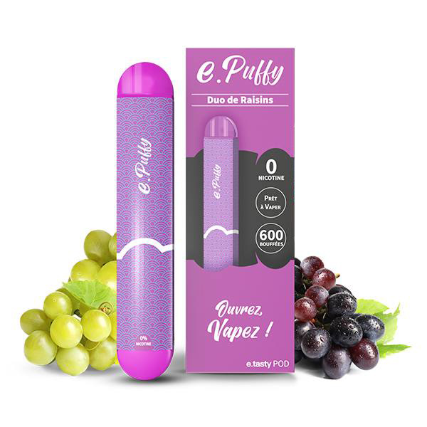 E.Puffy - Two Grapes Vape 0mg