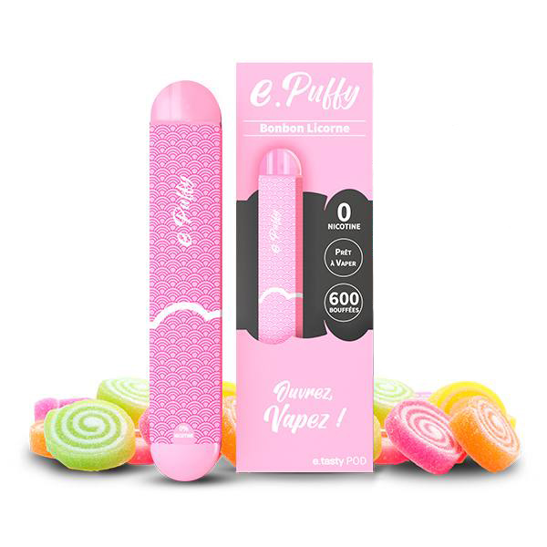 E.Puffy - Unicorn Candy Vape 0mg