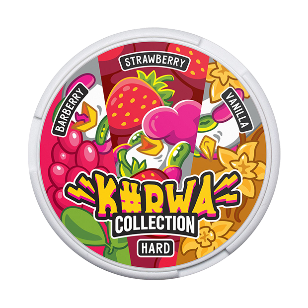 Kurwa Collection - Barberry - Strawberry - Vanilla 4mg