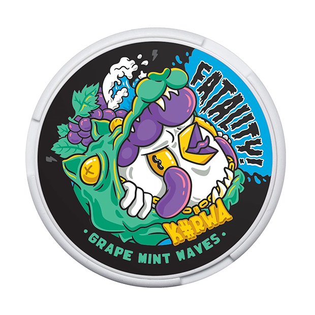 Kurwa Fatality! - Grape Mint Waves 4mg