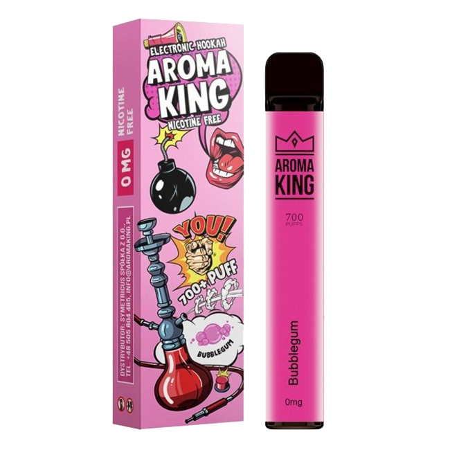 Aroma King - Bubblegum vape 0mg