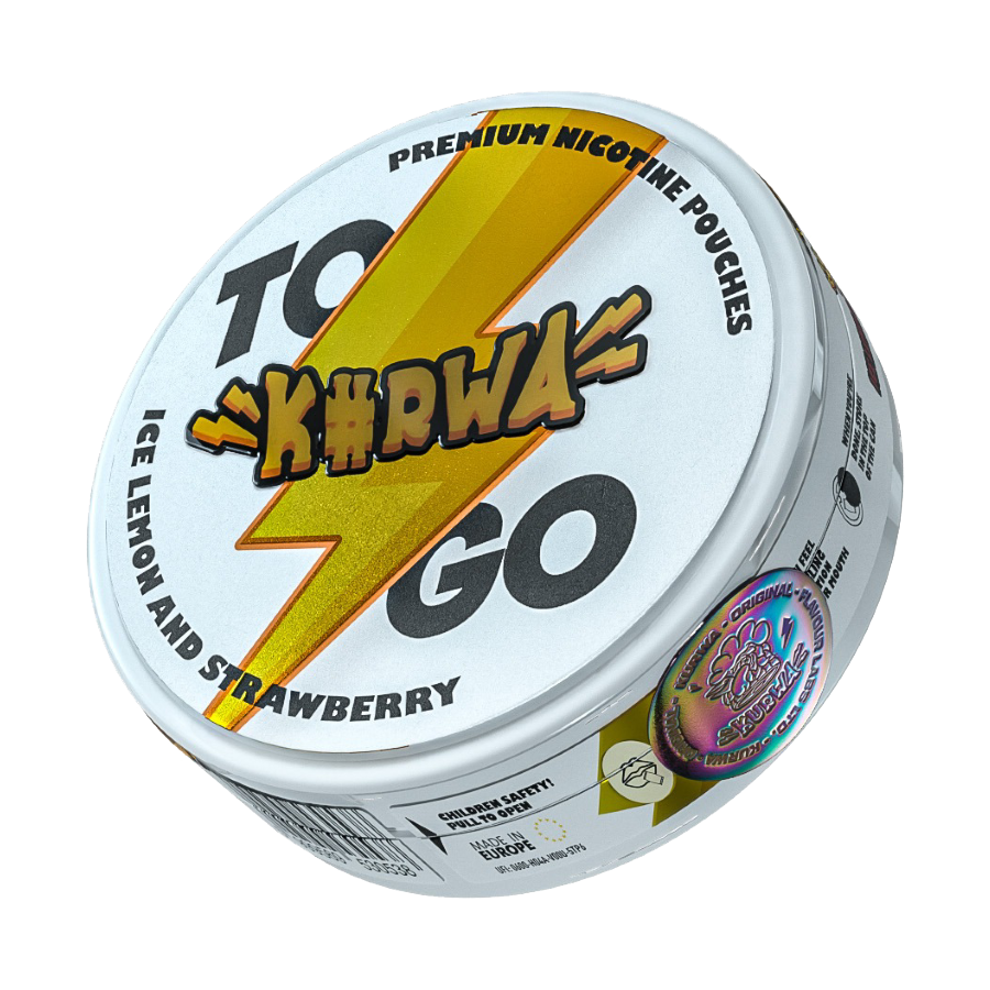 Kurwa To Go - Ice Lemon and Strawberry 4mg