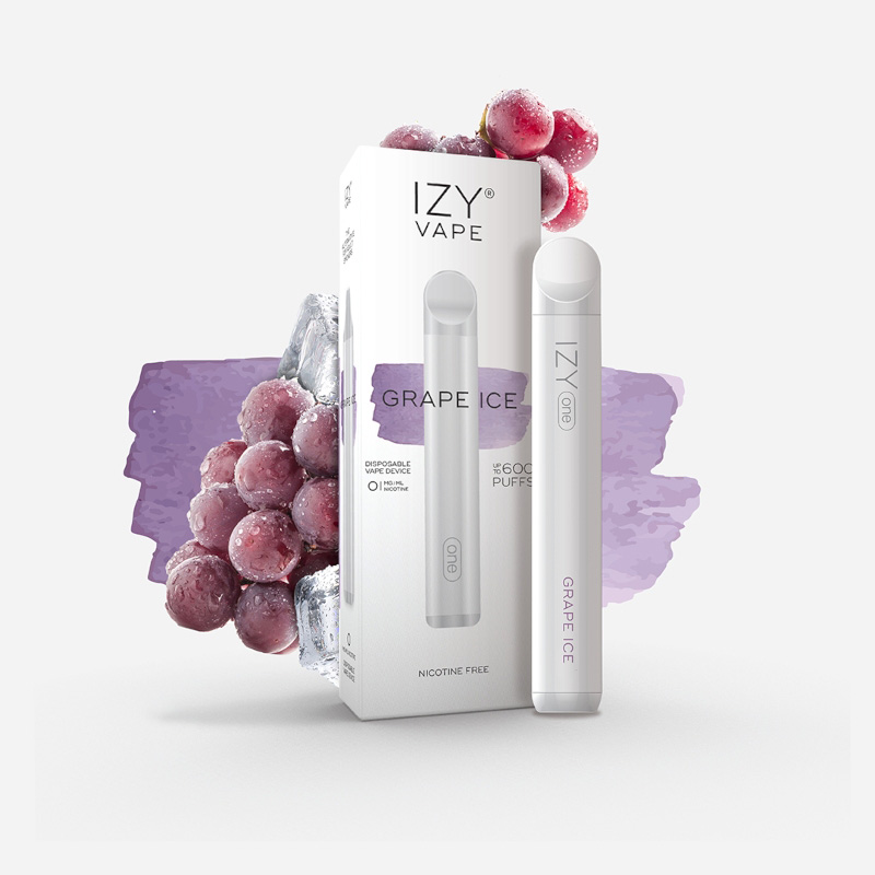 Izy Vape - Grape Ice 0mg