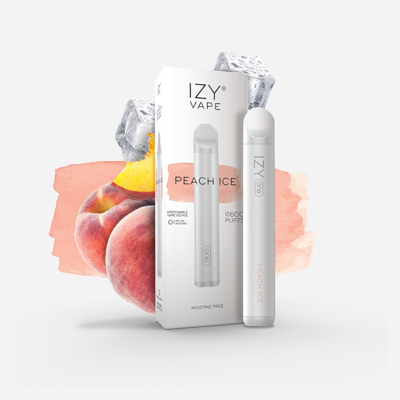 Izy Vape - Peach Ice 0mg