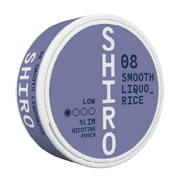 Shiro - Smooth Liquorice 4mg