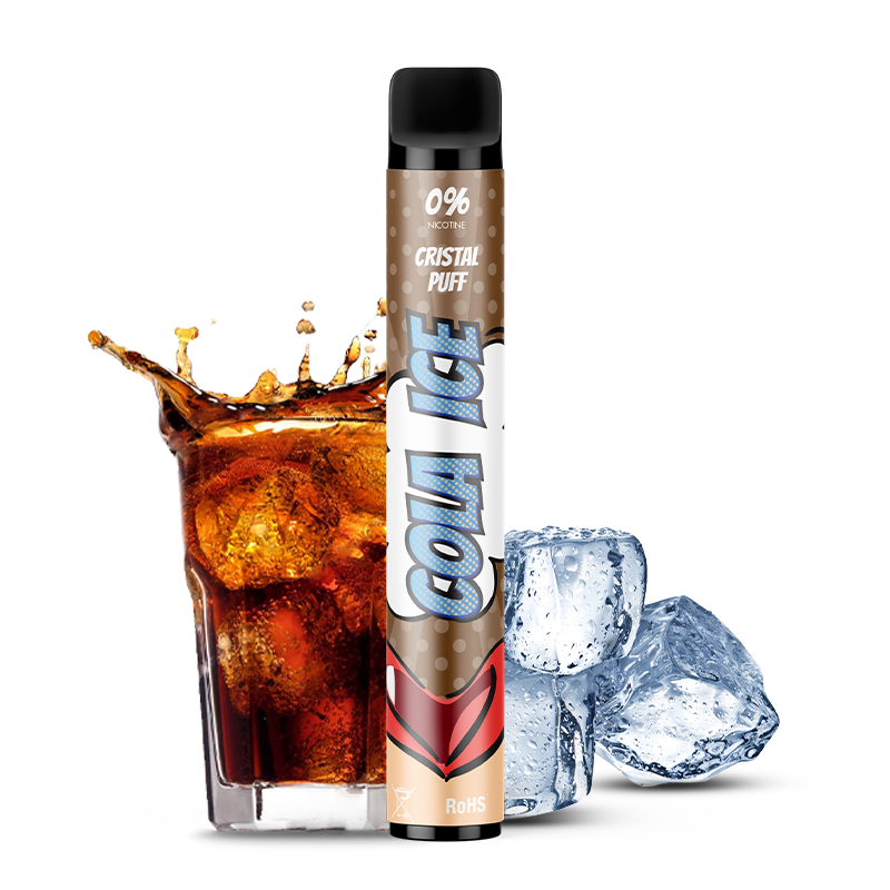 Cristal Puff - Cola Ice Sähkötupakka 0mg
