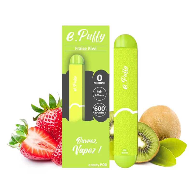 E.Puffy - Strawberry Kiwi Vape 0mg
