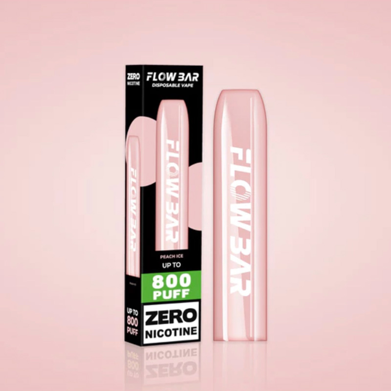 Flow Bar - Peach Ice Vape 0mg