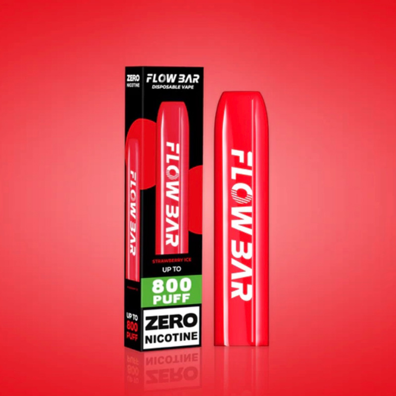 Flow Bar - Strawberry Ice Vape 0mg