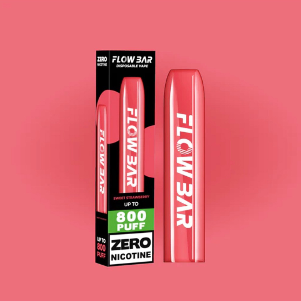 Flow Bar - Sweet Strawberry Vape 0mg