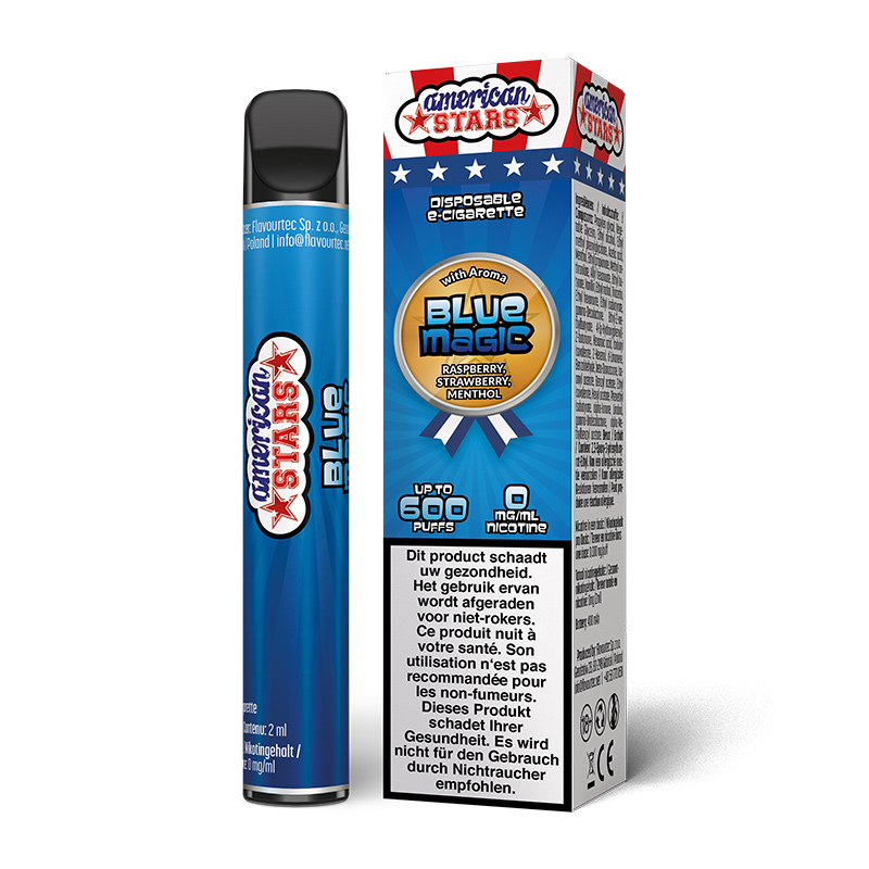 American Stars - Blue Magic Vape 0mg