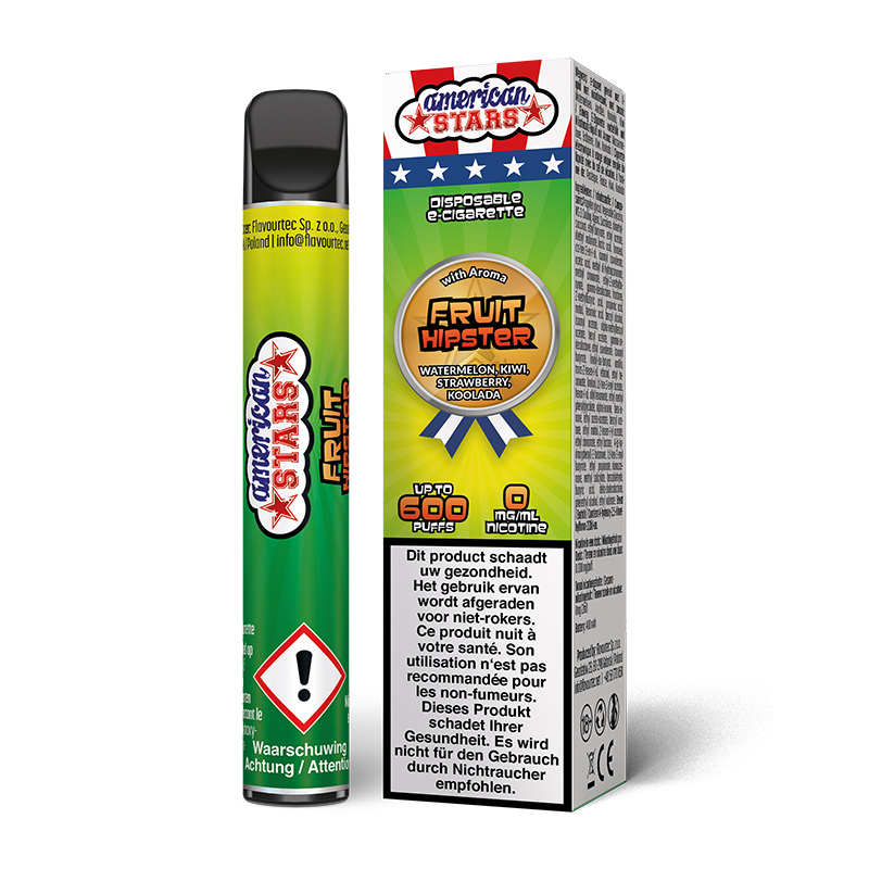 American Stars - Fruit Hipster Vape 0mg