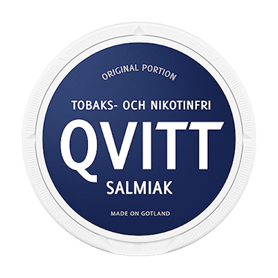Qvitt - Salmiak 0mg