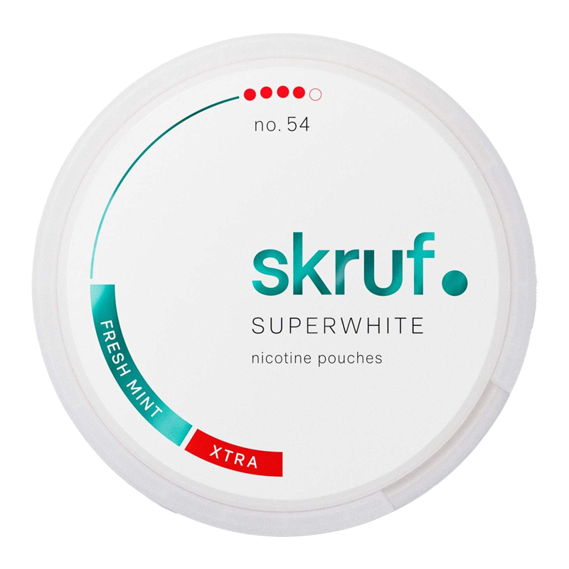 Skruf Super White Slim Fresh #4 13mg