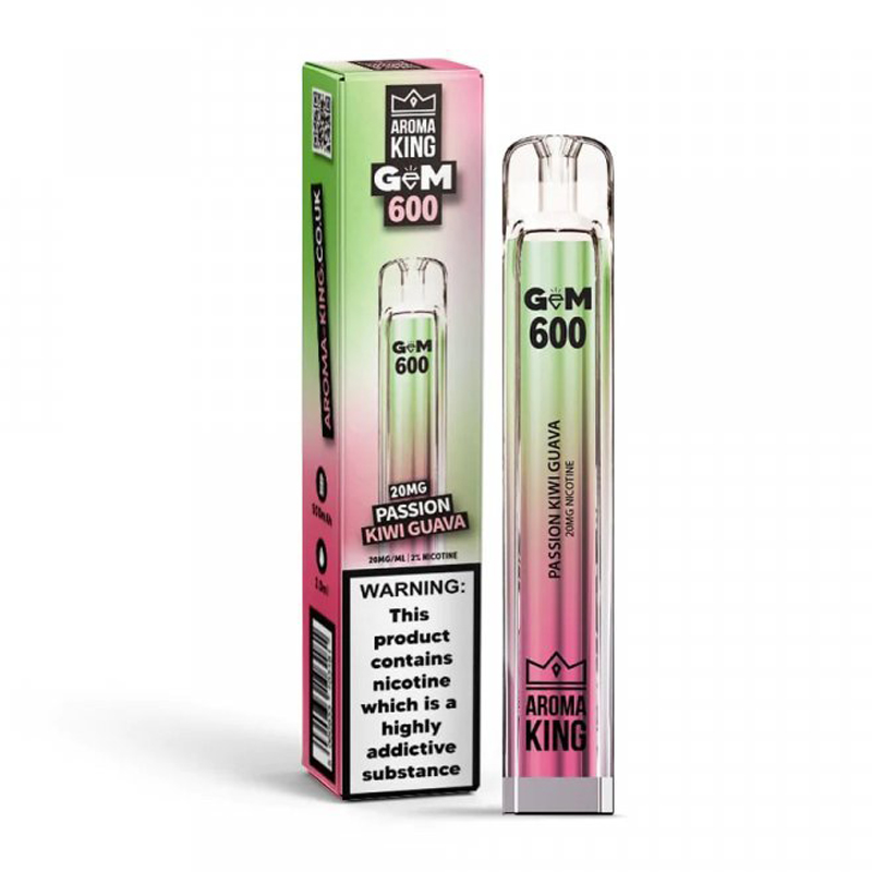 Aroma King - Gem Passion Kiwi Guava Vape 0mg