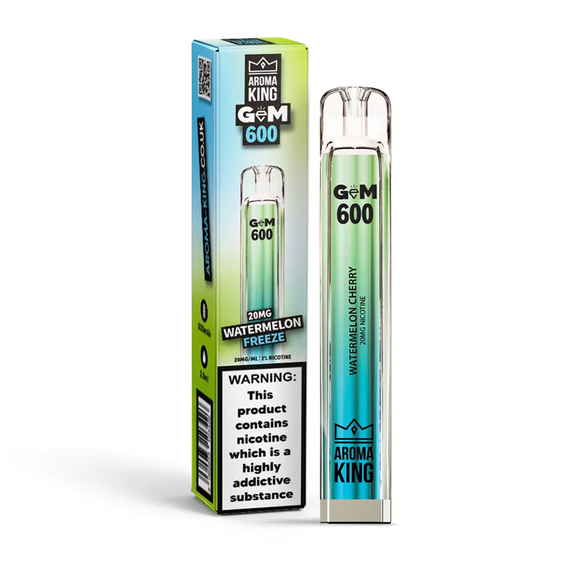 Aroma King - Gem Watermelon Freeze Vape 0mg