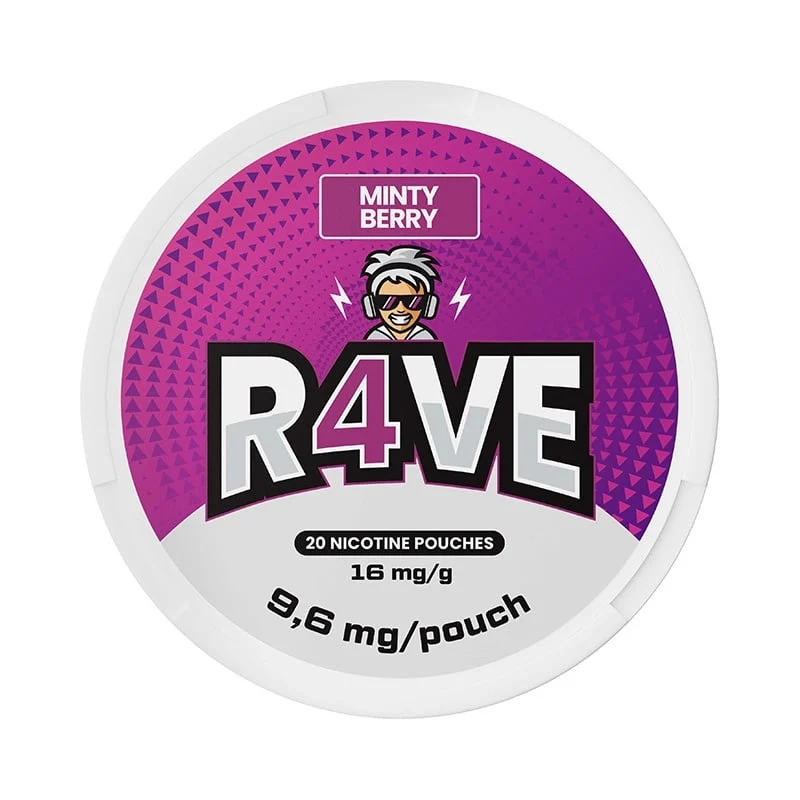 R4VE – Minty Berry Strong 10mg