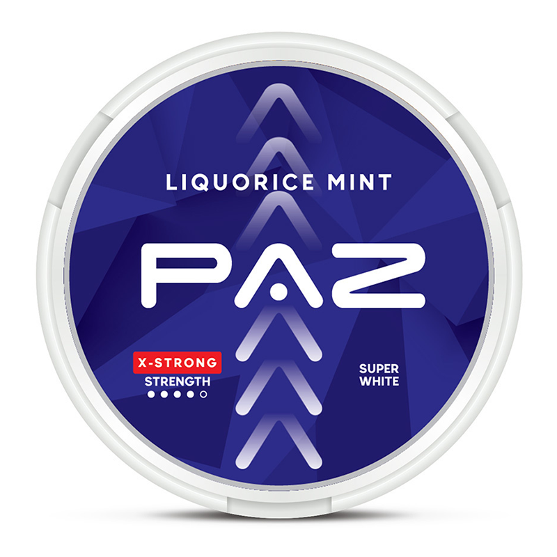 PAZ - Liquorice Mint X-Strong 12mg