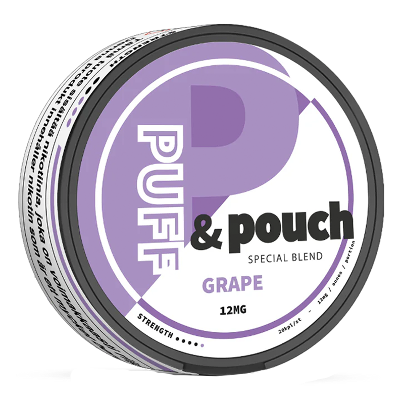 Puff & Pouch - Grape 12mg