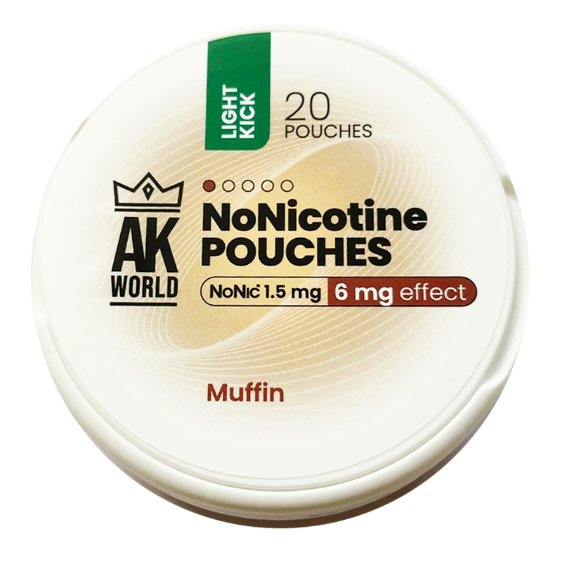 Aroma King NoNic - Muffin 0,75mg NoNic (7,5mg efekti)