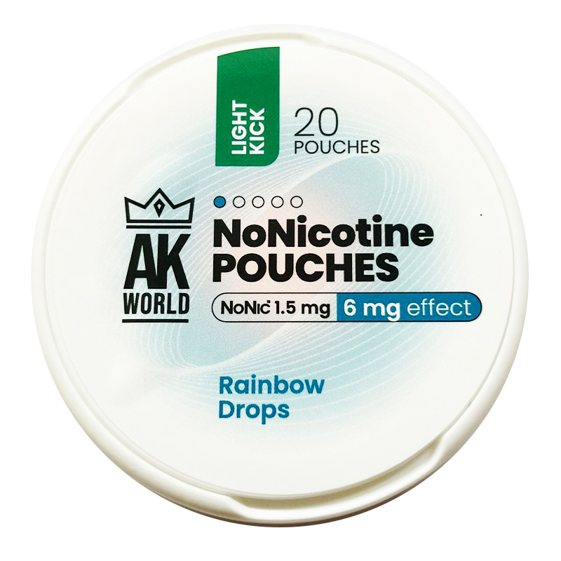 Aroma King NoNic - Rainbow Drops 0,75mg NoNic (7,5mg efekti)