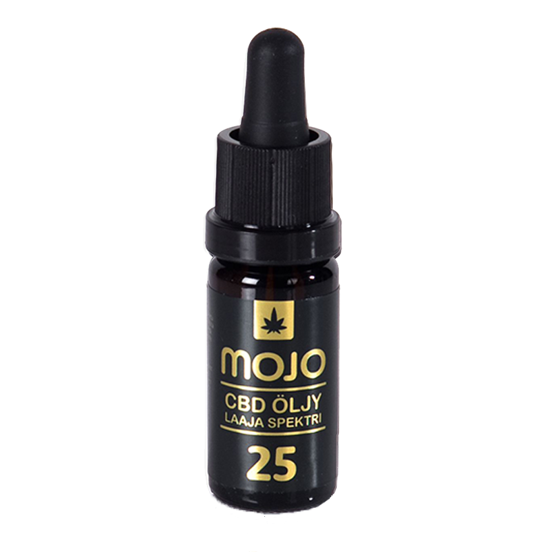 CBD-öljy Mojo laaja spektri 25% 10ml