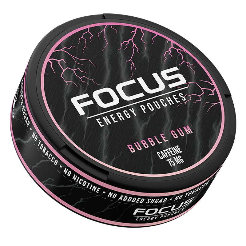 Focus - Energy Bubble Gum 0mg