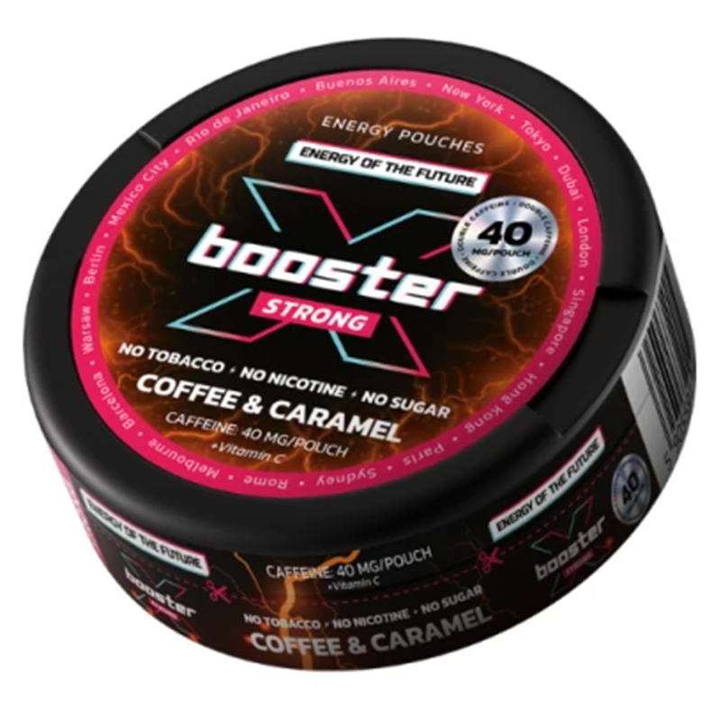 X-Booster - Strong Coffee & Caramel 0mg