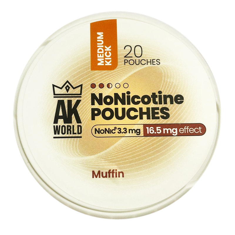 Aroma King NoNic - Muffin 1,65mg NoNic (16,5mg efekti)
