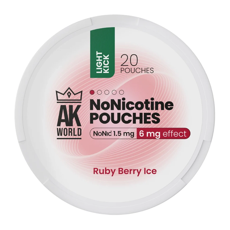 Aroma King NoNic - Ruby Berry Ice 0,75mg NoNic (7,5mg efekti)