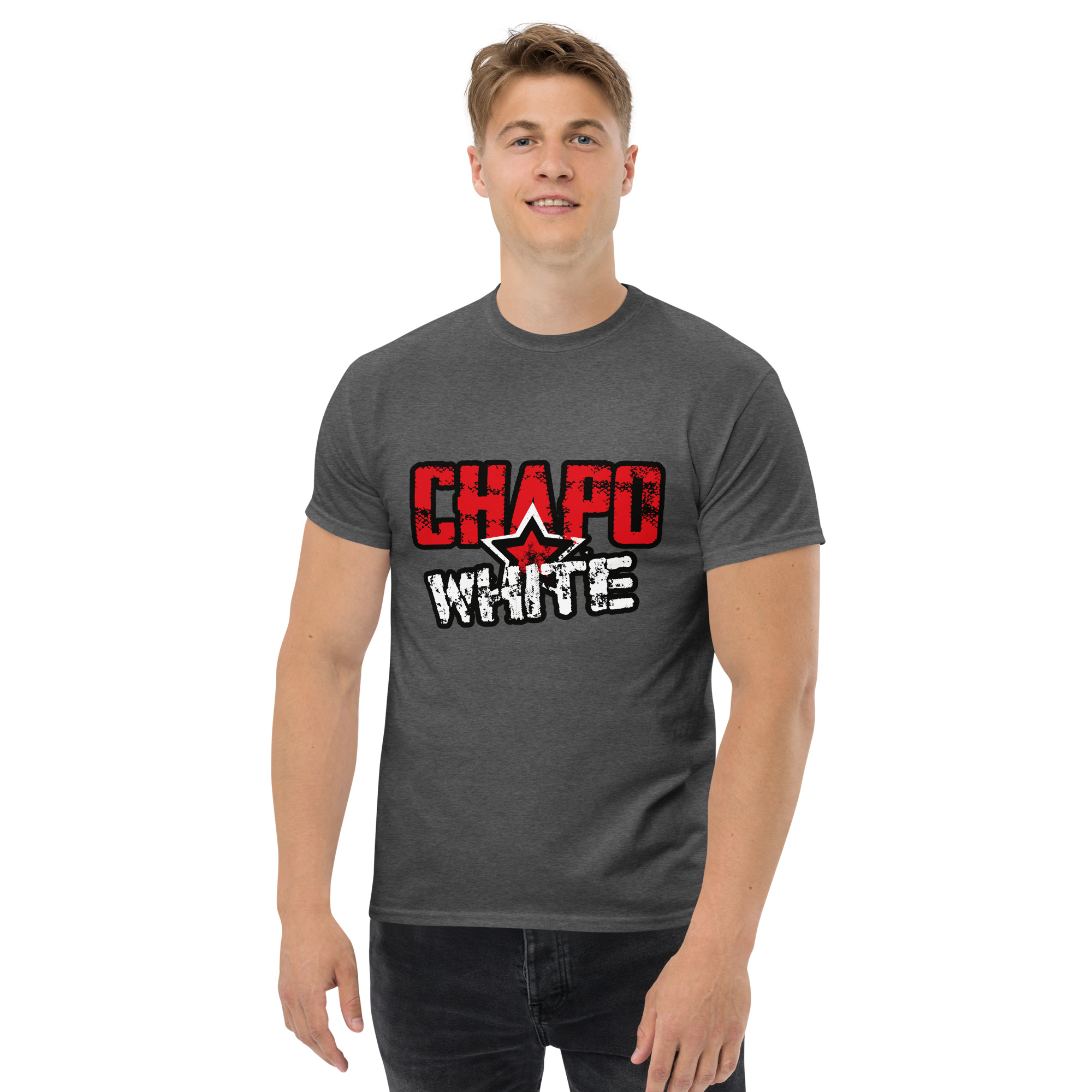 Chapo White T-paita