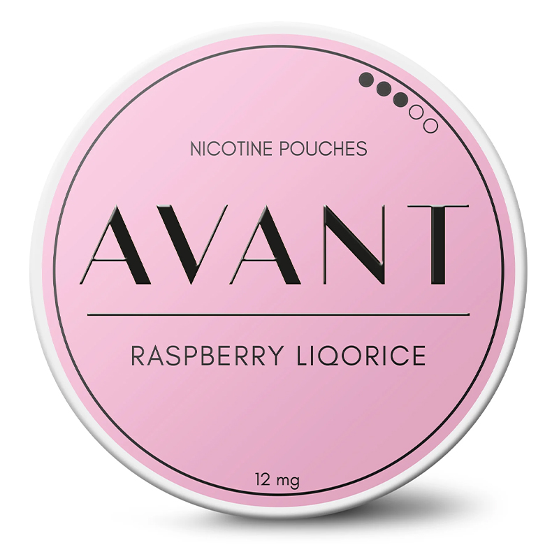 Avant - Raspberry Liqorice 7,8mg