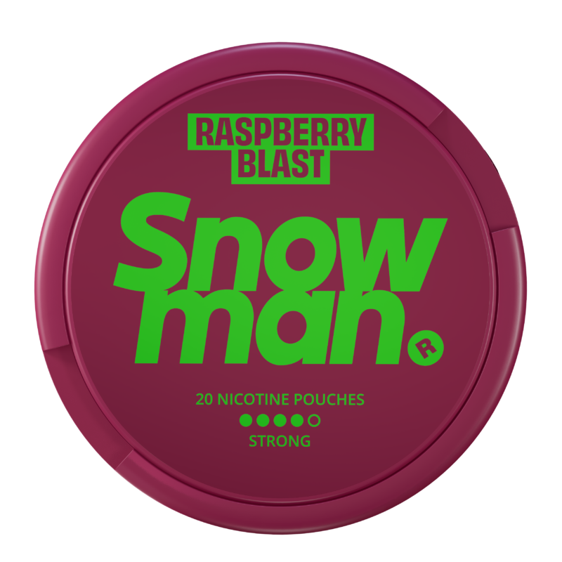 Snowman - Raspberry Blast Strong
