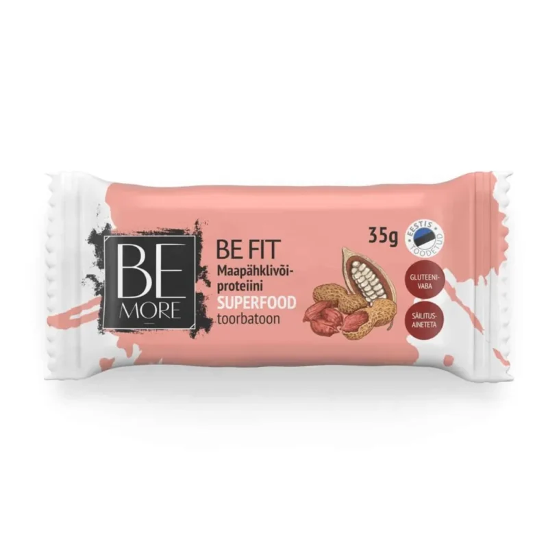 Be More - Be Fit Peanut Butter Protein Raw Bar
